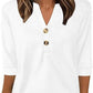 🌸Summer Sale 70% OFF👕Casual Printed V-Neck Top for Women