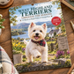 ✨🌲2027 West Highland Terriers Through The Seasons Wall Calendar | Cute Westie Outdoor Adventure Hanging Calendar, Perfect Gift For Dog Lovers 🐶