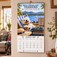 ✨🌲2027 West Highland Terriers Through The Seasons Wall Calendar | Cute Westie Outdoor Adventure Hanging Calendar, Perfect Gift For Dog Lovers 🐶