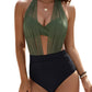🎁2026 New Arrivals 60% OFF💥Women's Tummy Control Halter Swimsuit