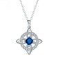 Unisex Witch Knot Pendant Necklace
