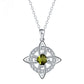 Unisex Witch Knot Pendant Necklace