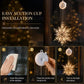 ⏳LAST DAY SALE ONLY ￡6.99!!🎄❄️ DIY Christmas Snowflake Suction Cup LED Lights ✨ | Battery Operated, Warm & Multi-Colour, Window Suction Lights, Christmas Home & Party Decor