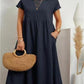 ⏰Last Day Sale 60% Off💃Solid Color Sleeveless Loose Cotton and Linen Pocket Dress