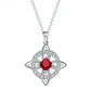 Unisex Witch Knot Pendant Necklace