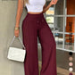⏳Last Day Sale Only ￡15.99!!👖💥Women's High-Waisted Straight Leg Trousers – Front seam & elastic back – Versatile, comfortable & perfect for office or casual wear ✨🌸