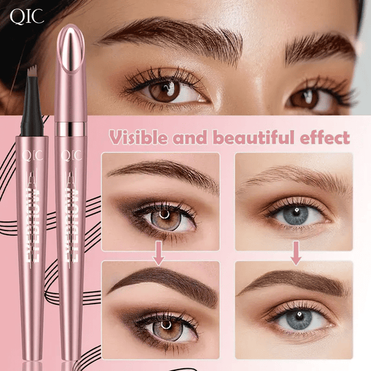 🔥2026 Hot Sale⏰💞50K+ SOLD!💥✨3D Natural-Looking Eyebrow Pencil– 4-prong tip creates natural hair-like strokes. Waterproof, smudge-proof & lasts 24h