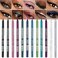 💕Limited Sale 50% Off💧14-Pack Waterproof Colored Gel Eyeliner Pencil – Metallic & Shimmer Finishes, Smudge-Proof