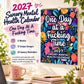🎁Just £5.99! Last Day Promotion!✨🎉Over 58,000 Sold!📅 2027 Sweary Mental Health Calendar - Perfect for Home Decor & Gift Ideas