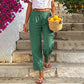 🔥SUMMER HOT SALE ONLY ￡11.99!!🔥👖Women's Relaxed Fit Linen Blend Pants – Classic Straight Leg Trousers