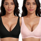 💗LAST DAY SALE 70% OFF⚡50K+ SOLD💕Jelly Wireless Womens Comfortable Wireless Bras Push Up Bralettes Seamless Tshirts Bras Deep V Everyday Bras