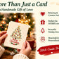 🌲 🪡 Christmas Hand Embroidery Card DIY Kit | Stitch Your Way Into the Christmas Spirit ✨ 🎁