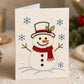🌲 🪡 Christmas Hand Embroidery Card DIY Kit | Stitch Your Way Into the Christmas Spirit ✨ 🎁