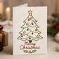 🌲 🪡 Christmas Hand Embroidery Card DIY Kit | Stitch Your Way Into the Christmas Spirit ✨ 🎁