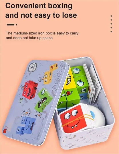 🏆🔥Christmas Hot Sale 49% Off 🎁5D Puzzle Educational Faces Changing Family Game🧩
