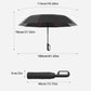 🔥LAST DAY SALE ONLY ￡11.99!!☔Automatic Folding Umbrella –Auto Open, Stormproof & UV-Blocking 🌂☀️Compact, Durable & Perfect for British Weather – No More Soaked Commutes!🛡️🇬🇧