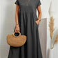 ⏰Last Day Sale 60% Off💃Solid Color Sleeveless Loose Cotton and Linen Pocket Dress