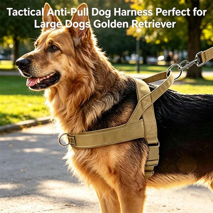 🔥LAST DAY SALE!!🏆✨Heavy-Duty Tactical Dog Harness with Handle🐕