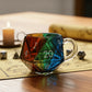 🔥LAST DAY SALE 50% OFF🔥 Rainbow Glass D20 Dice Mug with Handle