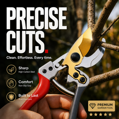 🌿50% OFF NOW! Versatile SK5 Heavy-Duty Pruning Shears – Sharp Garden Branch Trimmers, Labor-Saving Plant Clippers for Trees, Bushes, Flowers & Fruit Picking