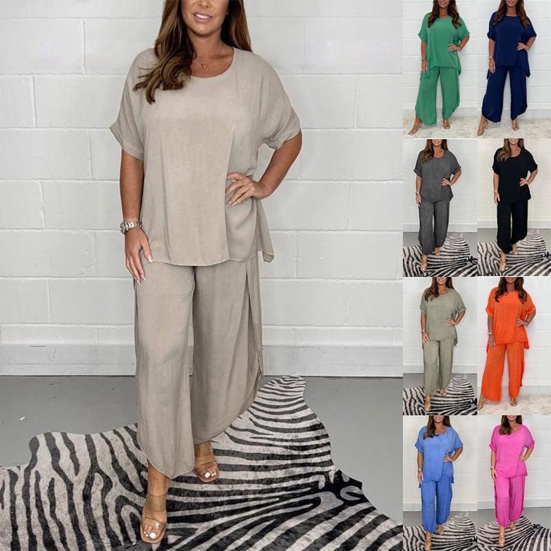️‍🔥Hot Sale 50% OFF💫Floaty 2 Piece Sleeved Trouser Set – verginy