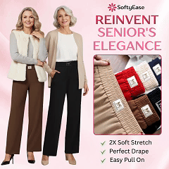 🌷Last Day Sale 70% OFF!! 💥Perfect Drape High Rise Pull-On Stretch Pants