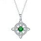 Unisex Witch Knot Pendant Necklace