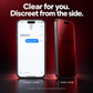 📱LAST DAY SALE ONLY￡7.99! ✨❤️Red Shimmer Privacy Tempered Glass Screen Protector for iPhone –Stylish Protection & Extra Privacy! ✨
