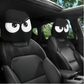 😆 Funny Cartoon Car Headrest Covers – 2PCS 2D Universal Fit 🚗