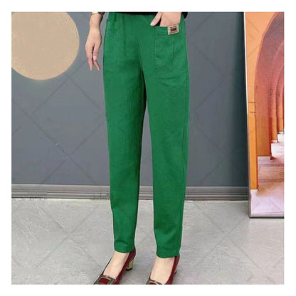 💝Buy 2 Get Extra 10% Off💝Women's Elastic Waist Cotton Pants