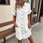 🏖️Summer Hot Sale 50%OFF✨Women’s Summer Midi Dress – Breezy, Flattering & Effortlessly Chic! Lightweight Button-Down with Pockets 🇬🇧☀️