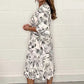 🎉This week's Special Sales - 49% OFF✨Women’s Elegant V-Neck Dresses with Botanical Prints