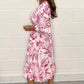 🎉This week's Special Sales - 49% OFF✨Women’s Elegant V-Neck Dresses with Botanical Prints