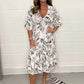 🎉This week's Special Sales - 49% OFF✨Women’s Elegant V-Neck Dresses with Botanical Prints