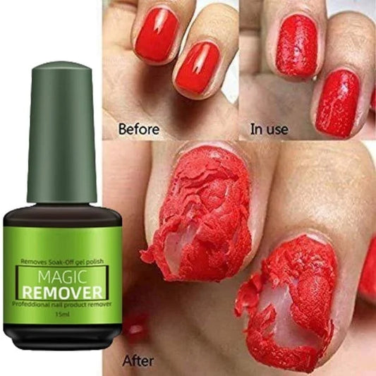 🥳2026 HOT SALE🥳💞50K+ SOLD!🌿🛡️ 50% OFF! Magic Gel Remover – Fast‑acting, gentle on nails. Break down gel polish instantly. Comes with repair cream! 💎✨