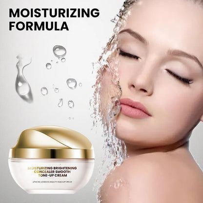 🌷2025 Hot Sale 49% OFF🍃Moisturizing Brightening Concealer Smooth Tone-Up Cream