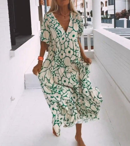 🔥Hot Sale 50%🔥Women's Casual Floral Swing Dress