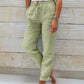 🌸LAST DAY SPECIAL PRICE!!🌸Women's Elastic Waist Cotton Linen Casual Pants