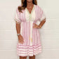 ✈️Free Shipping💝2025 Ethnic New Style Casual printed V-neck dress