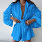 💖Summer Hot Sale💖2-Piece Set - Women's Summer Shirt & Shorts Set