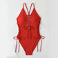 ⏰Final Day SALE 50% OFF👙Women's Sexy V-Neck One Piece Swimsuit