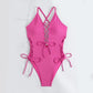 ⏰Final Day SALE 50% OFF👙Women's Sexy V-Neck One Piece Swimsuit