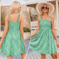 💐LAST DAY Special Price⚡50K+ SOLD!💃Women's Summer Dresses Casual Square Neck Floral Sundress With Pockets
