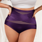 🔥Buy 1 Get 2 Free (3 PCS)✨Plus-Size High-Waist Cross Tummy Control Panties