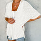 🔥Summer Hot Sale 49％ OFF🏳️‍🌈2025 New Stylish Flowy Short Sleeve Cardigan