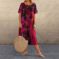 🔥Special Offer: 70% Off💃Elegant Mulberry Silk Tropical Breeze Dress