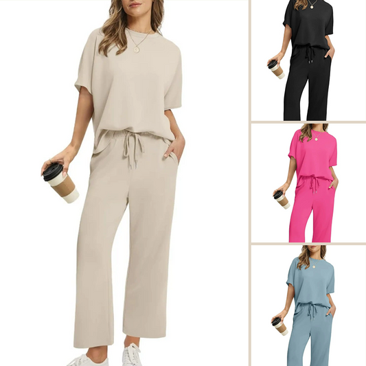 🌸New Arrival 70% OFF💖 Women's Soft Casual Top and Pants Set