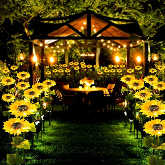 🔥Hot Sale🌻50K+ SOLD! 🎁✨Sunflower Solar Garden Stake Led Lights