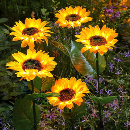🔥Hot Sale🌻50K+ SOLD! 🎁✨Sunflower Solar Garden Stake Led Lights