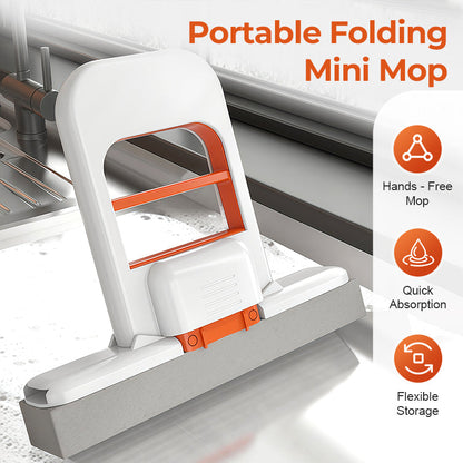 🔥Hot SALE  50% OFF💞50K+ SOLD!🔥Portable Folding Mini Mop🧹